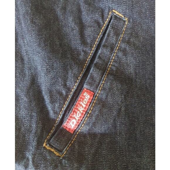 Dickies Girl Zipper Closure Madison Demin Jacket Size Large - Picture 3 of 8
